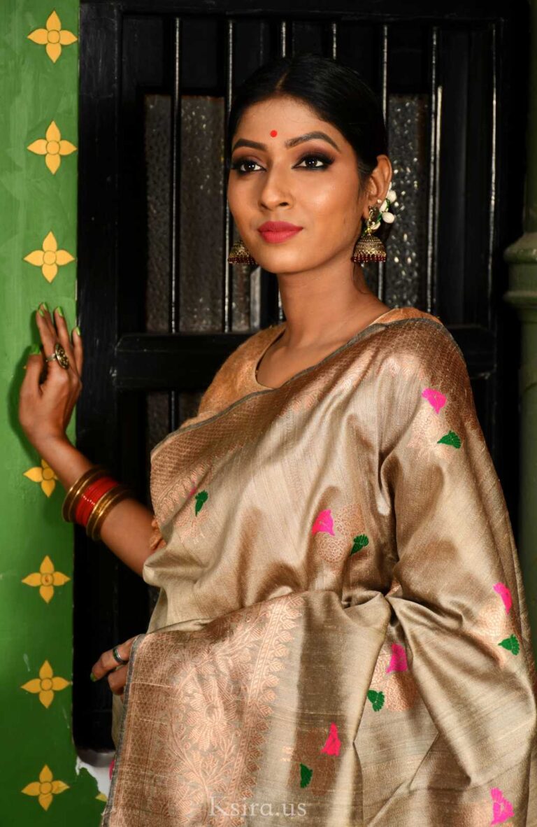 Banarasi Tussar Silk Saree